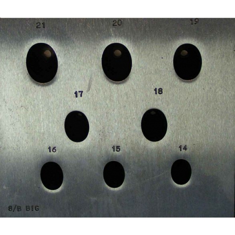 Vyklepávacia forma ovál 8/B BIG