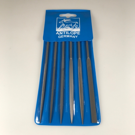 Pilník ihlový ANTILOPE velkosť č. 3 (sada 6ks)