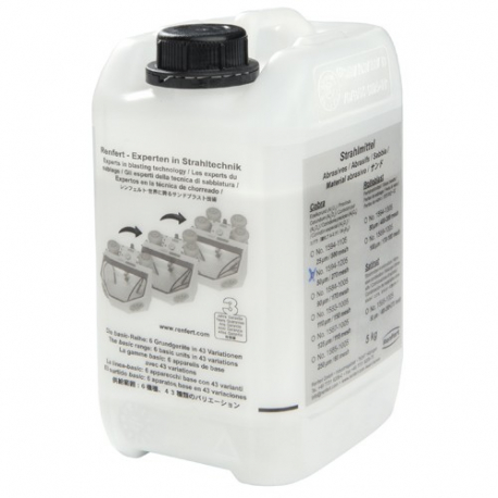 Piesok do pieskovačky Rolloblast 100 μm biely